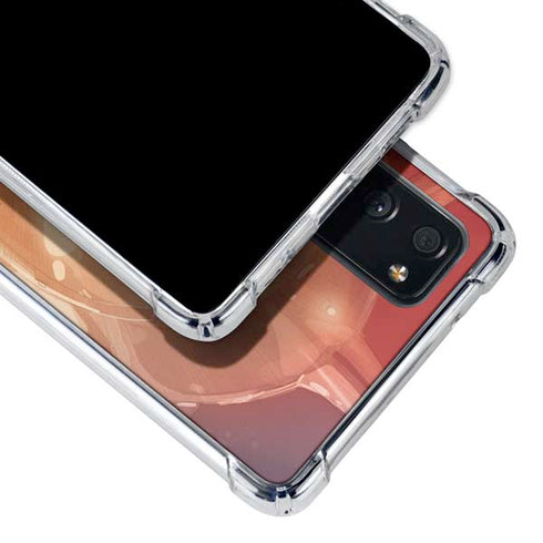 Marvel Black Widow Running Galaxy S20 FE Clear Case